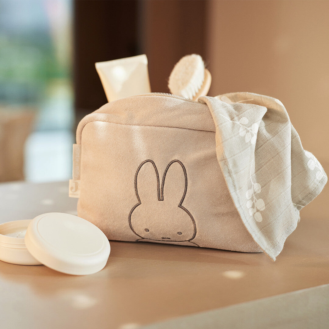 Jollein toilettas badstof miffy - nougat
