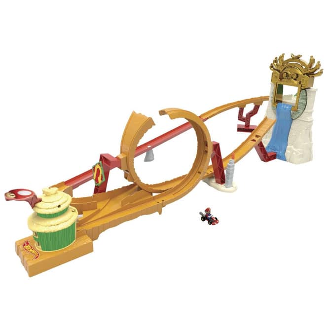 Hot Wheels - Mario Kart Rundkurs Trackset