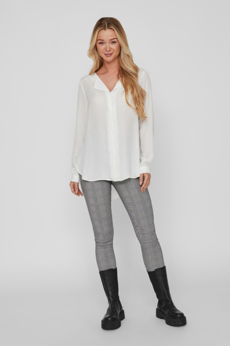 Vila witte dames blouse