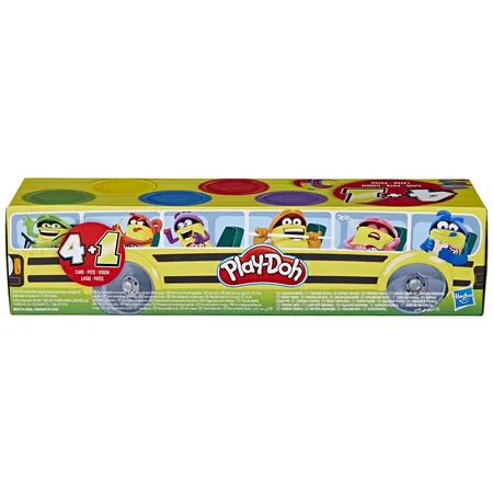 Hasbro Play-Doh Schulbus 5er-Pack
