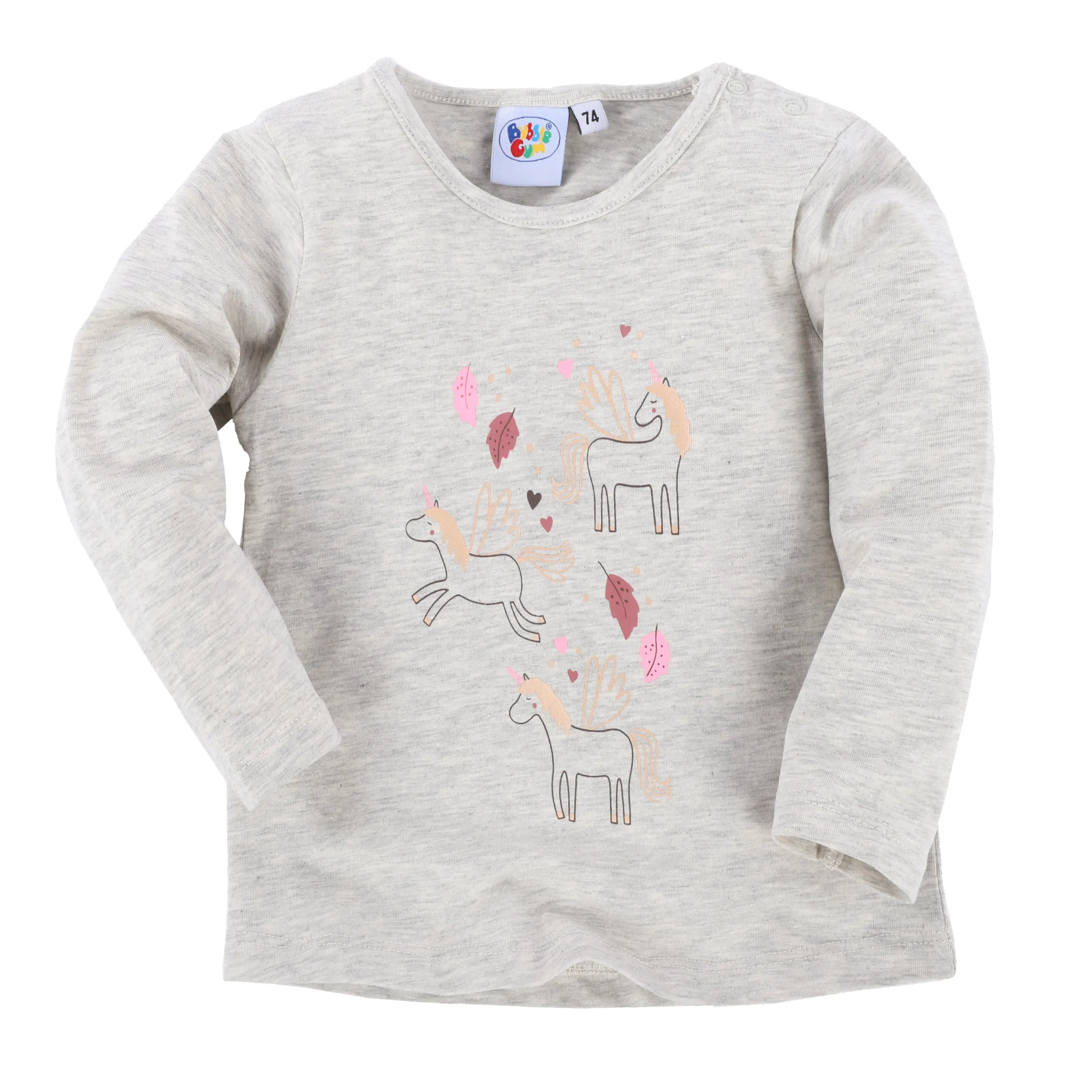 Baby Mädchen Longsleeve mit Einhornprint