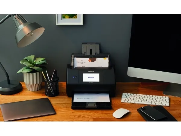 Epson WorkForce ES-580W DIN A4-Dokumentenscanner, ADF 100S.