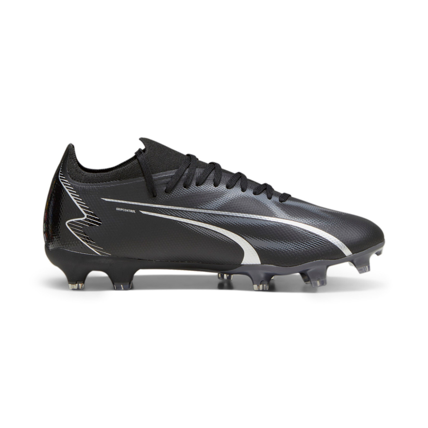 PUMA Ultra Match Gras / Kunstgras Voetbalschoenen (MG) Zwart Zilver