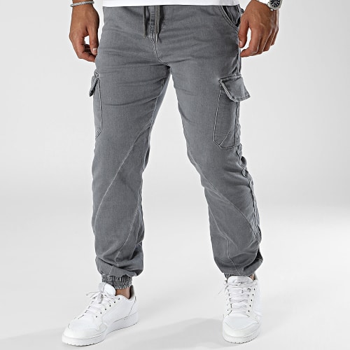 Pantalon Cargo Denim TB4459 Gris