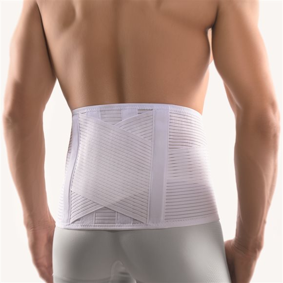 BORT VarioBasic Rückenbandage XL -134cm 17-26cm weiss 1 Stk