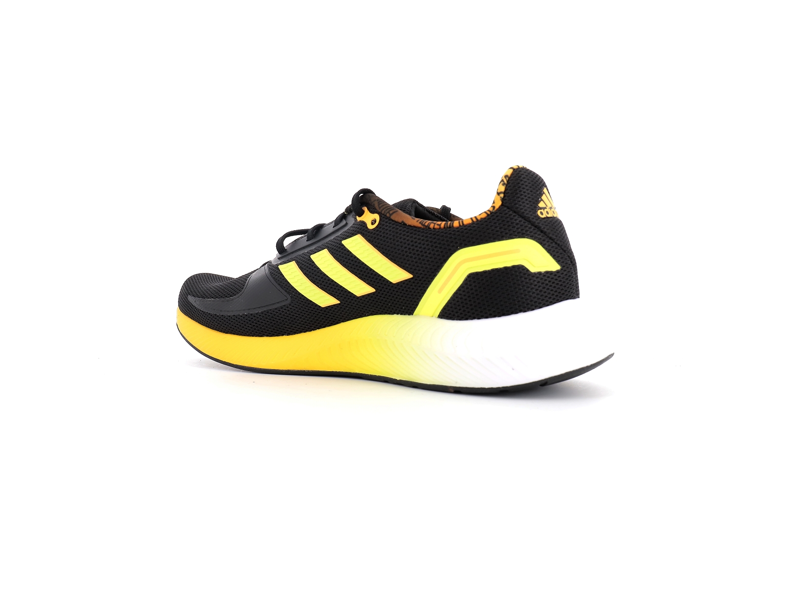 Adidas-GW3670 Synthétique Noir Jaune
