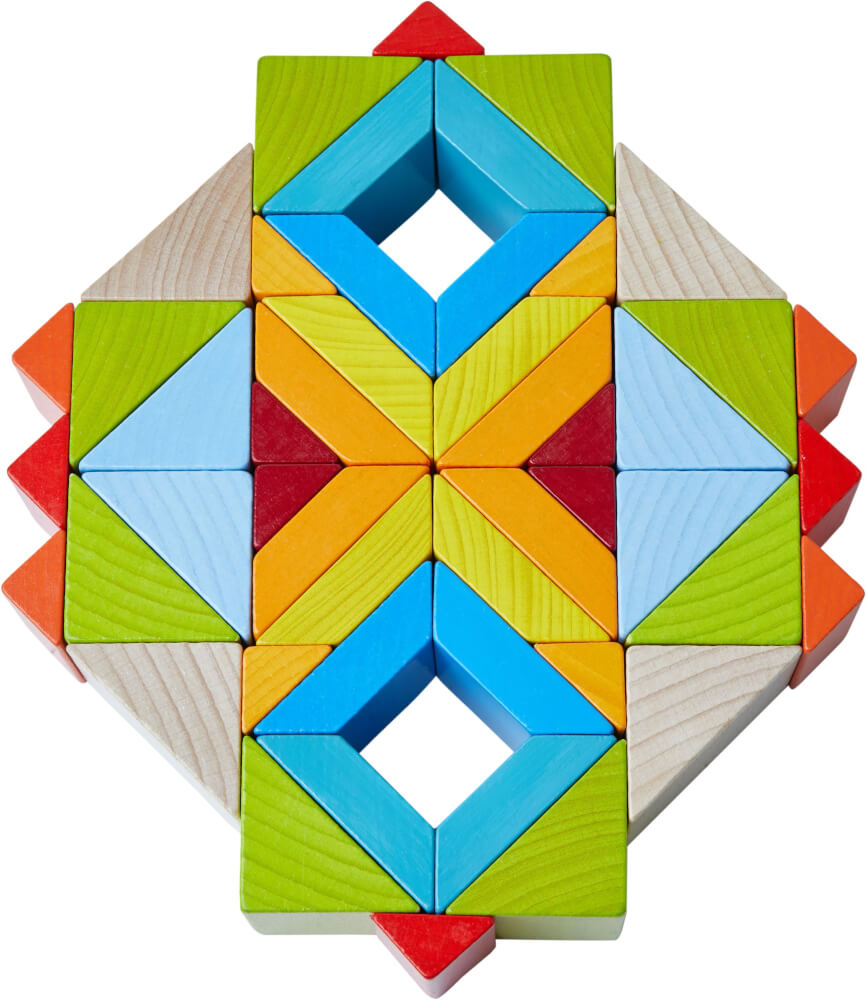 HABA 3D-Legespiel Würfelmosaik
