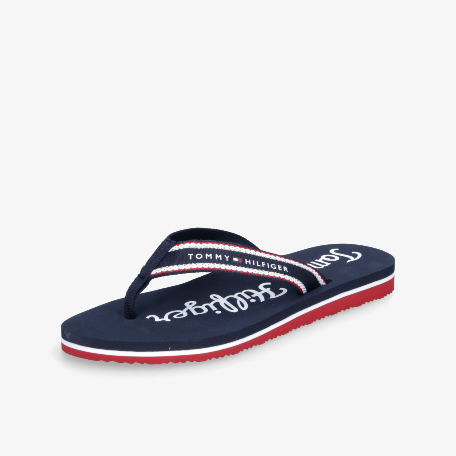 TOMMY HILFIGER Damen Klassische Schnürer blau
