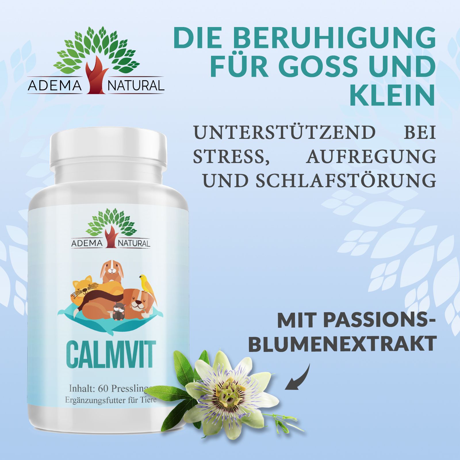 Adema Natural® | Calmvit | Beruhigungsmittel