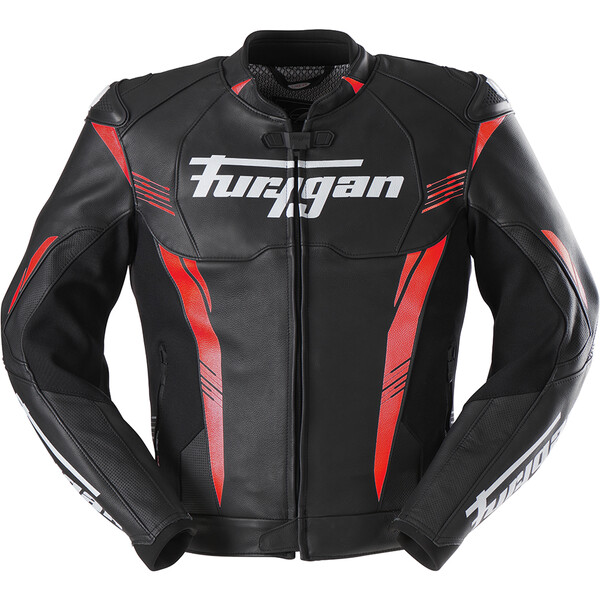 Furygan - Blouson Pro One Noir / Blanc / Rouge