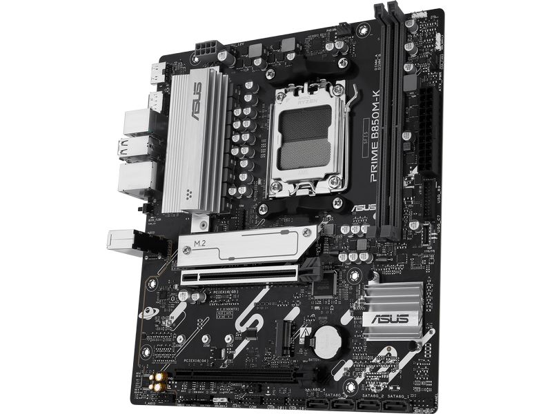 ASUS Mainboard PRIME B850M-K Micro-ATX-Motherboard mit AM5-Sockel