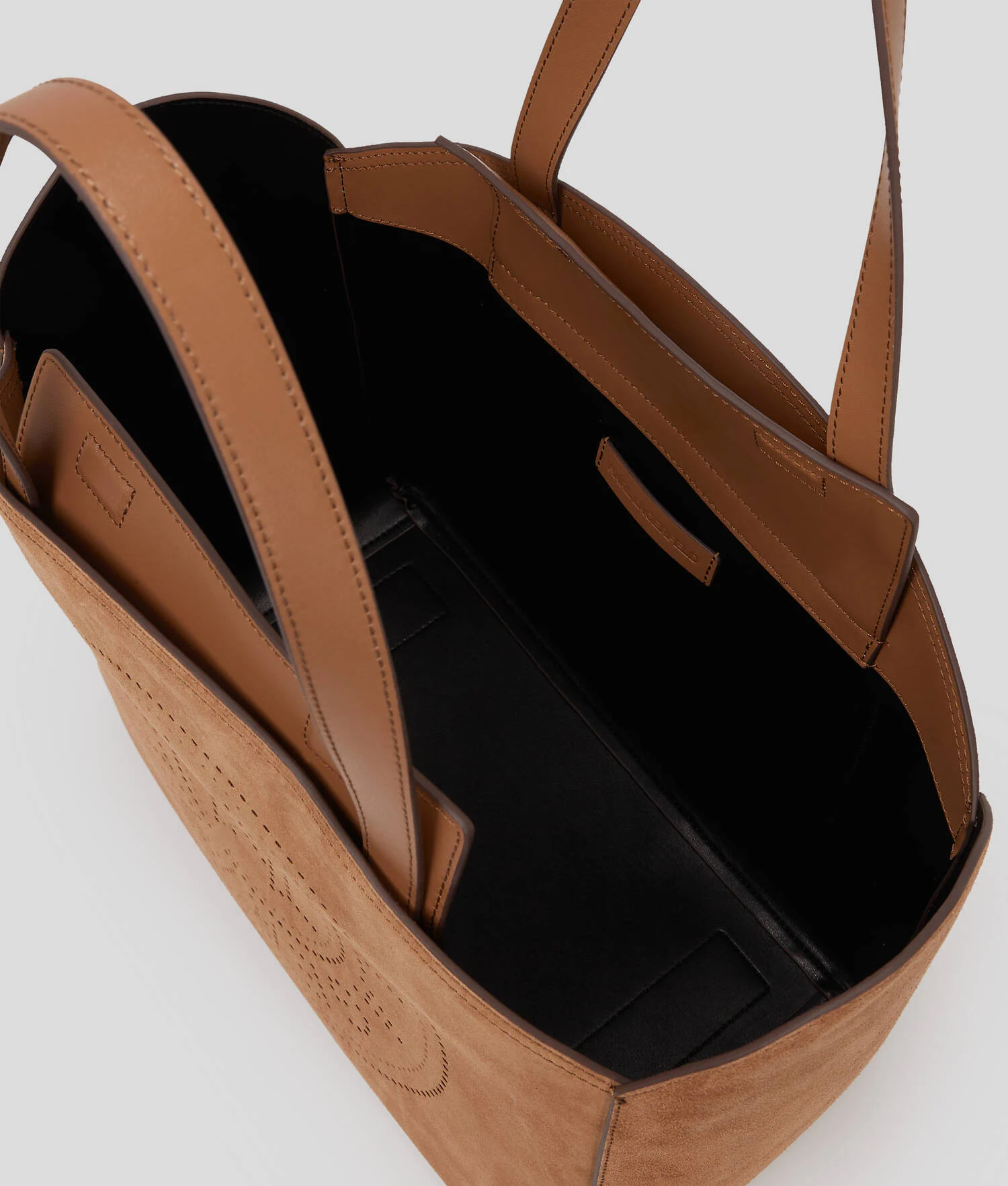 SAC CABAS EN DAIM K/CIRCLE - Terra