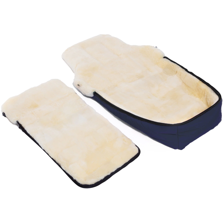 Werner Christ Baby Fußsack AROSA navy