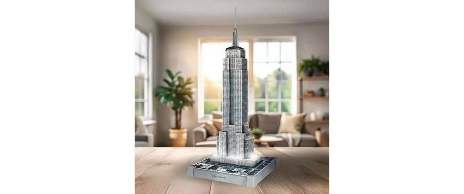 Ravensburger 3D-Puzzle »Iconics Empire State Building Light« 3D-Effekt