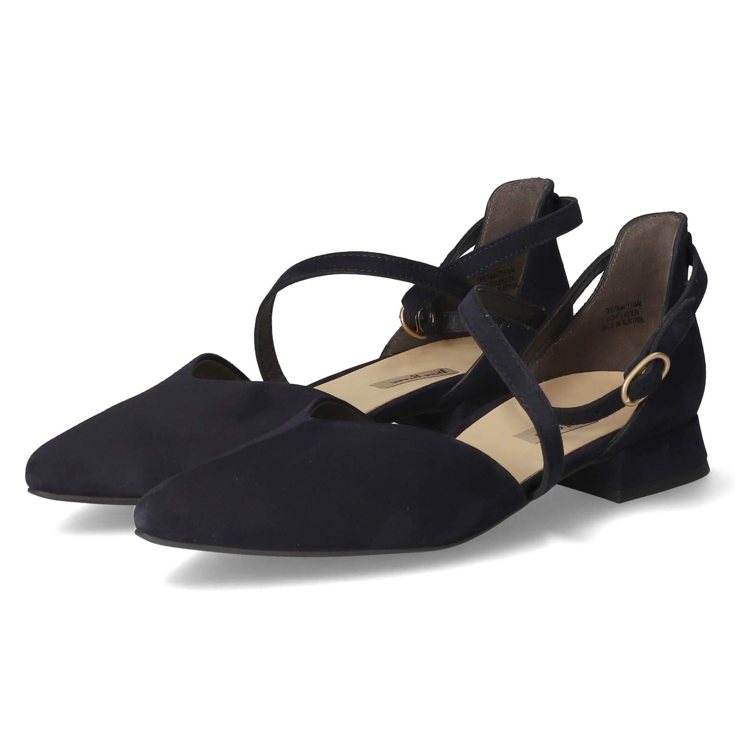 Paul Green Riemchenpumps  - blau