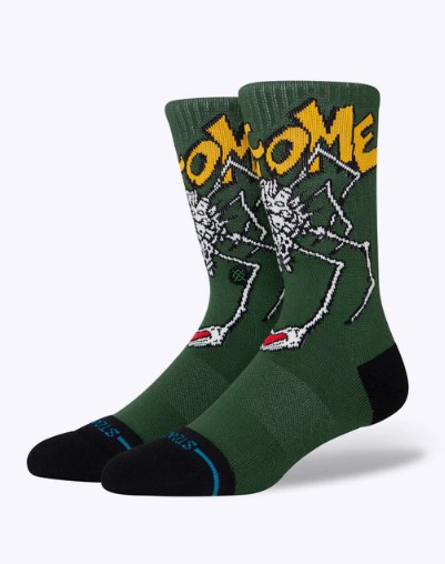 Stance Welcome Wilbur Crew Green M