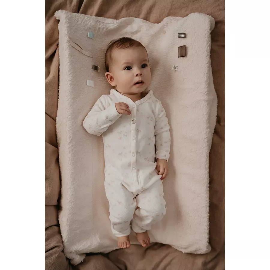 Snoozebaby Strampler Peach Blush