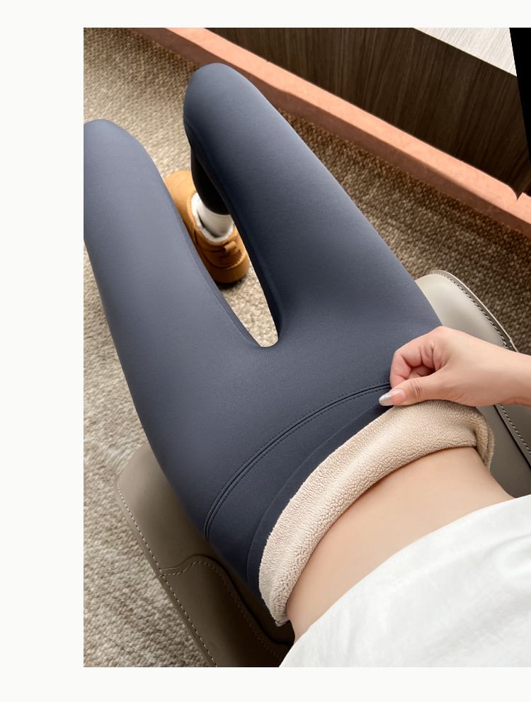 Enpheriado - Hoge taille effen yogalegging