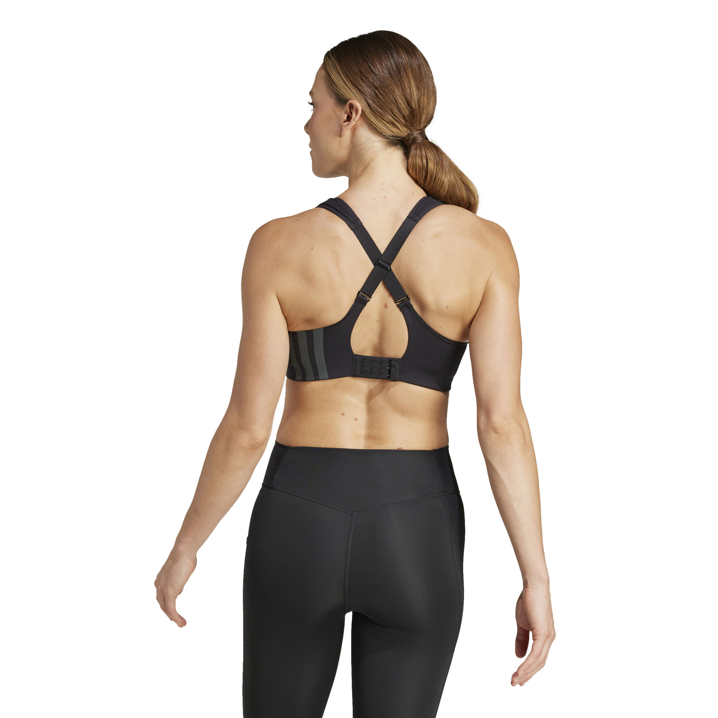 adidas Impact Training High Support Soutien-gorge Sport Femmes - Noir