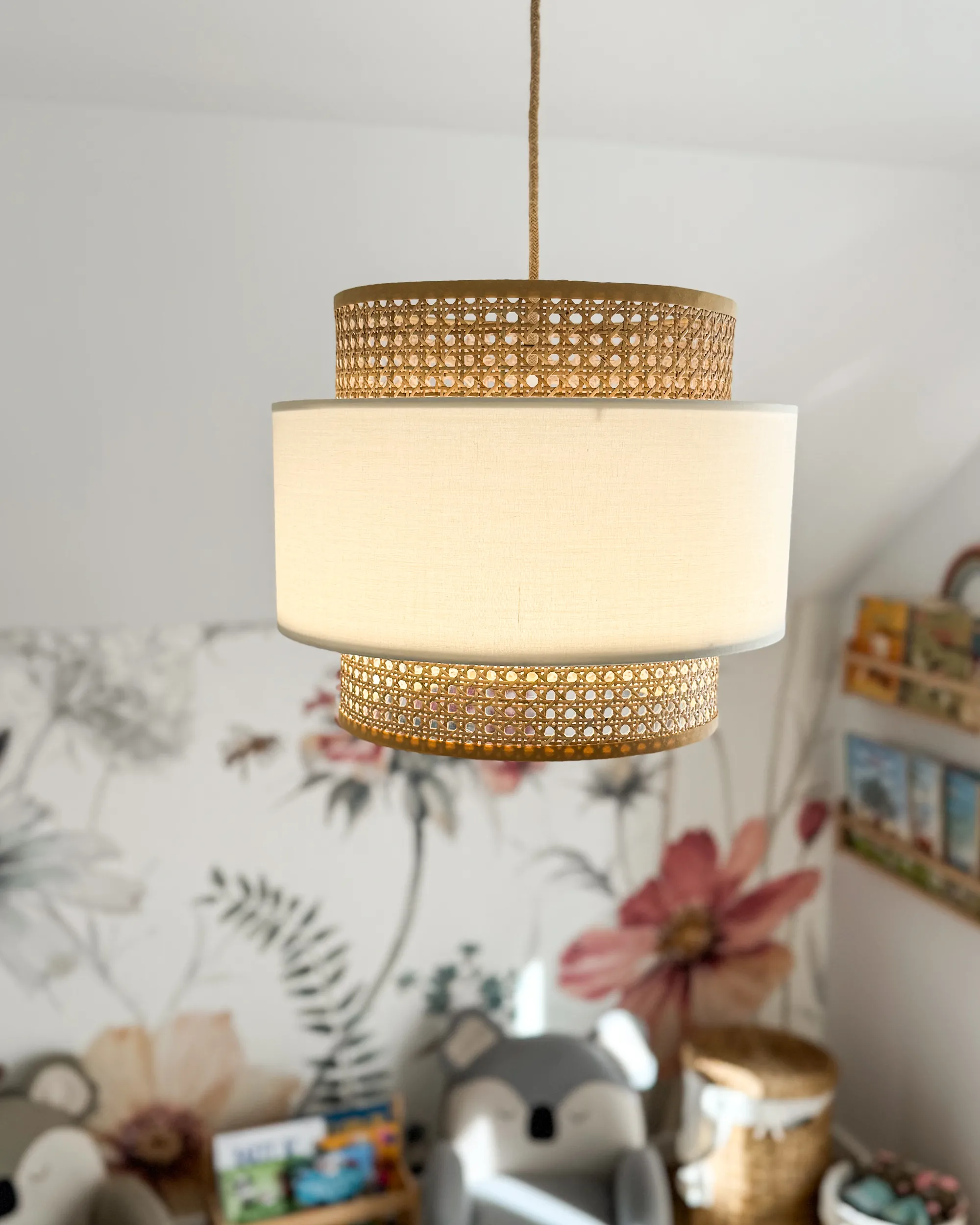 Hanglamp YUMURI Rotan Lichtbeige