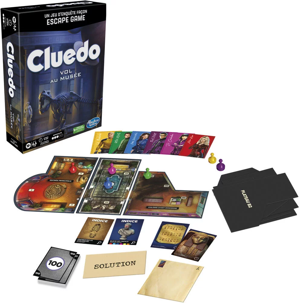 CLUEDO ESCAPE  - VOL AU MUSEE