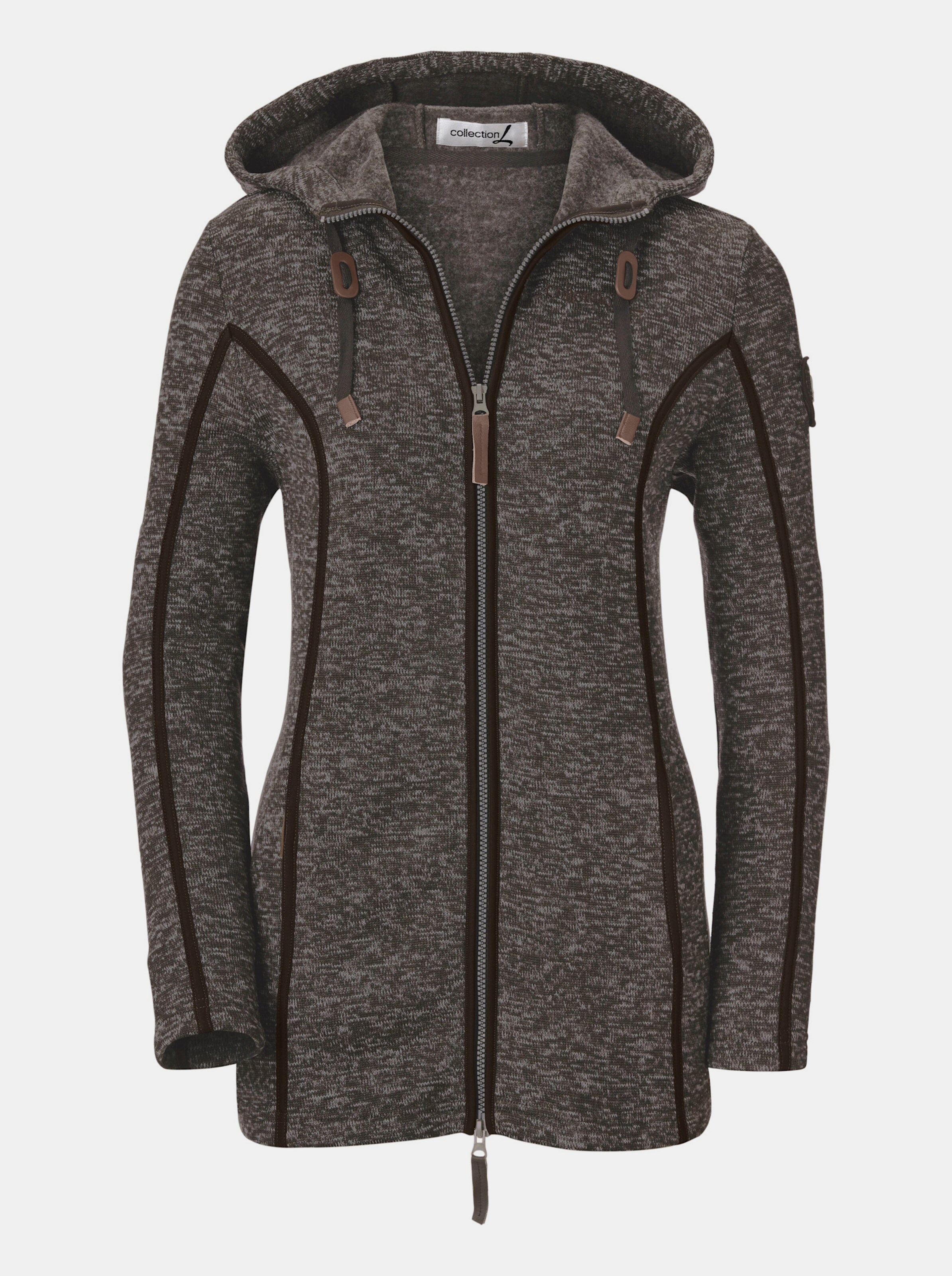 Kapuzenfleecejacke