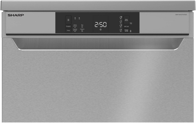 Sharp Standgeschirrspüler »QW-NA1CF47DS-DE« 3 Massgedecke