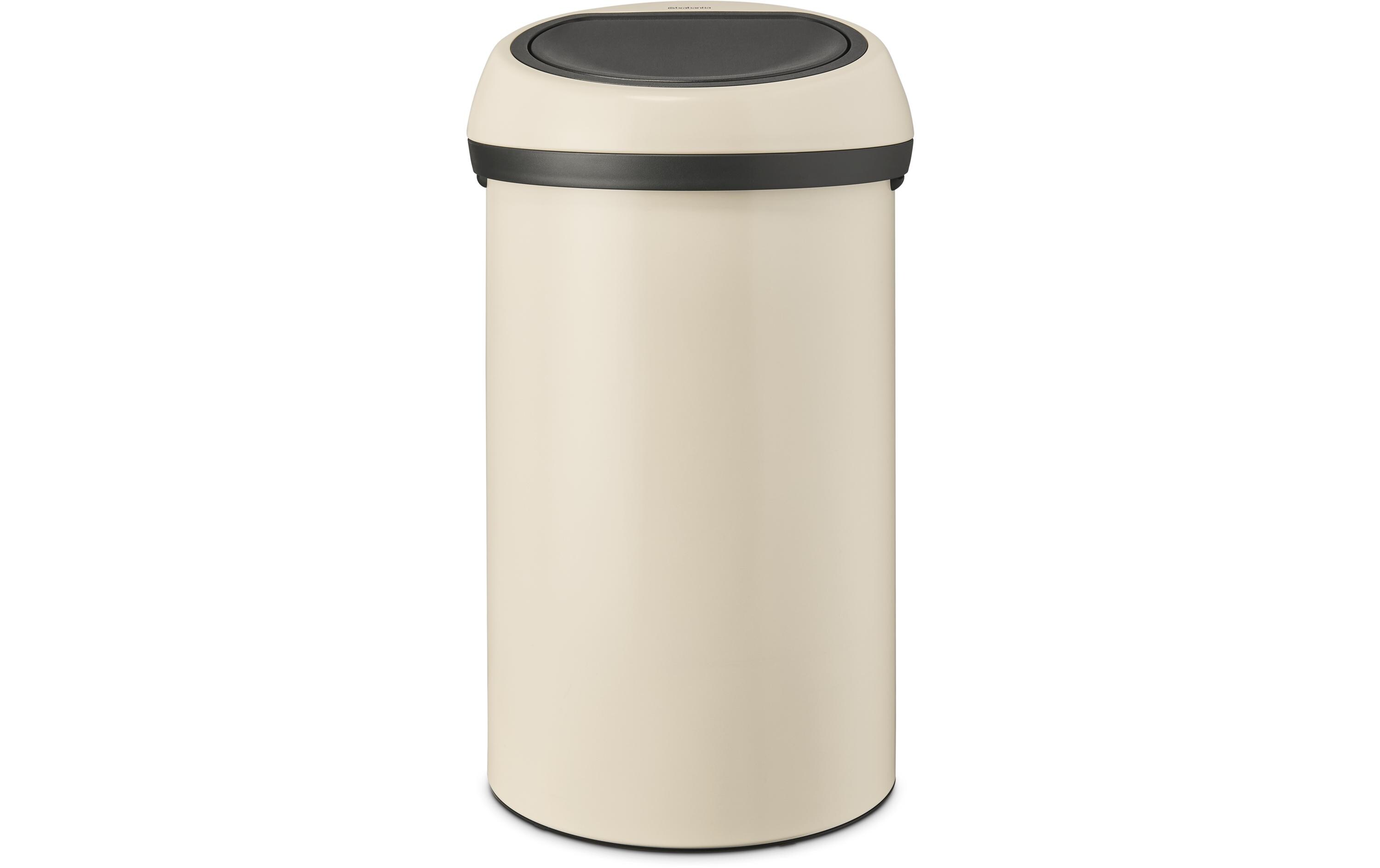 Toucheimer Touch Bin 60 l, Hellbeige<br>Platzsparender Abfallbehälter