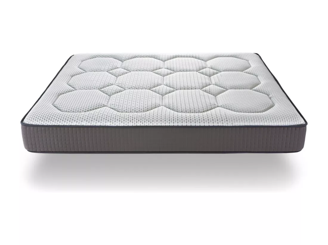 Matelas 180X200 HIDRA VISCO Épaisseur 22 CM - Mousse à mémoire de forme - Haute adaptabilité - Ferme et élégant -2 faces Eté/hiver