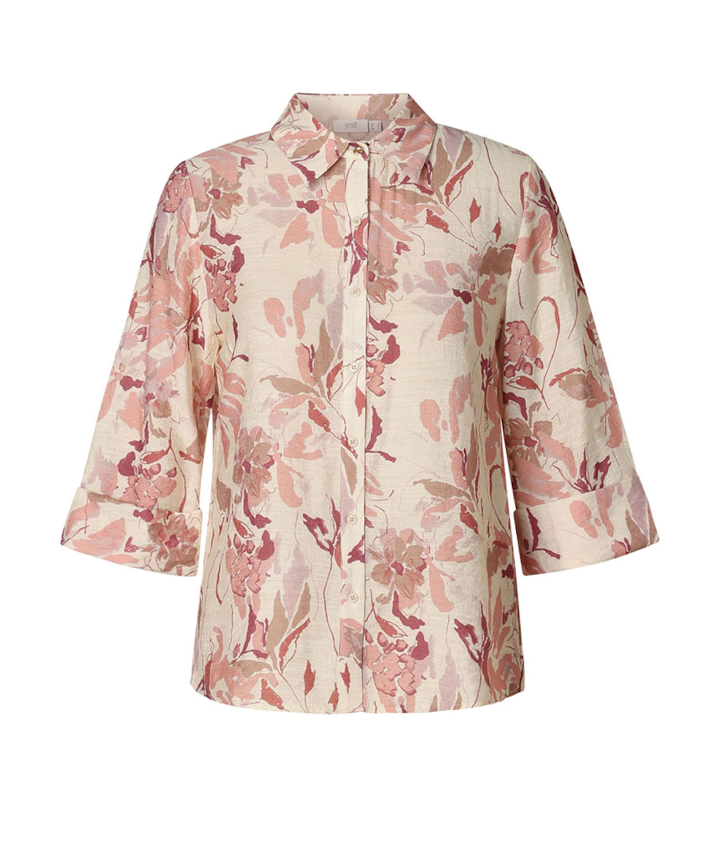 Yest Curve Dames blouse ecru