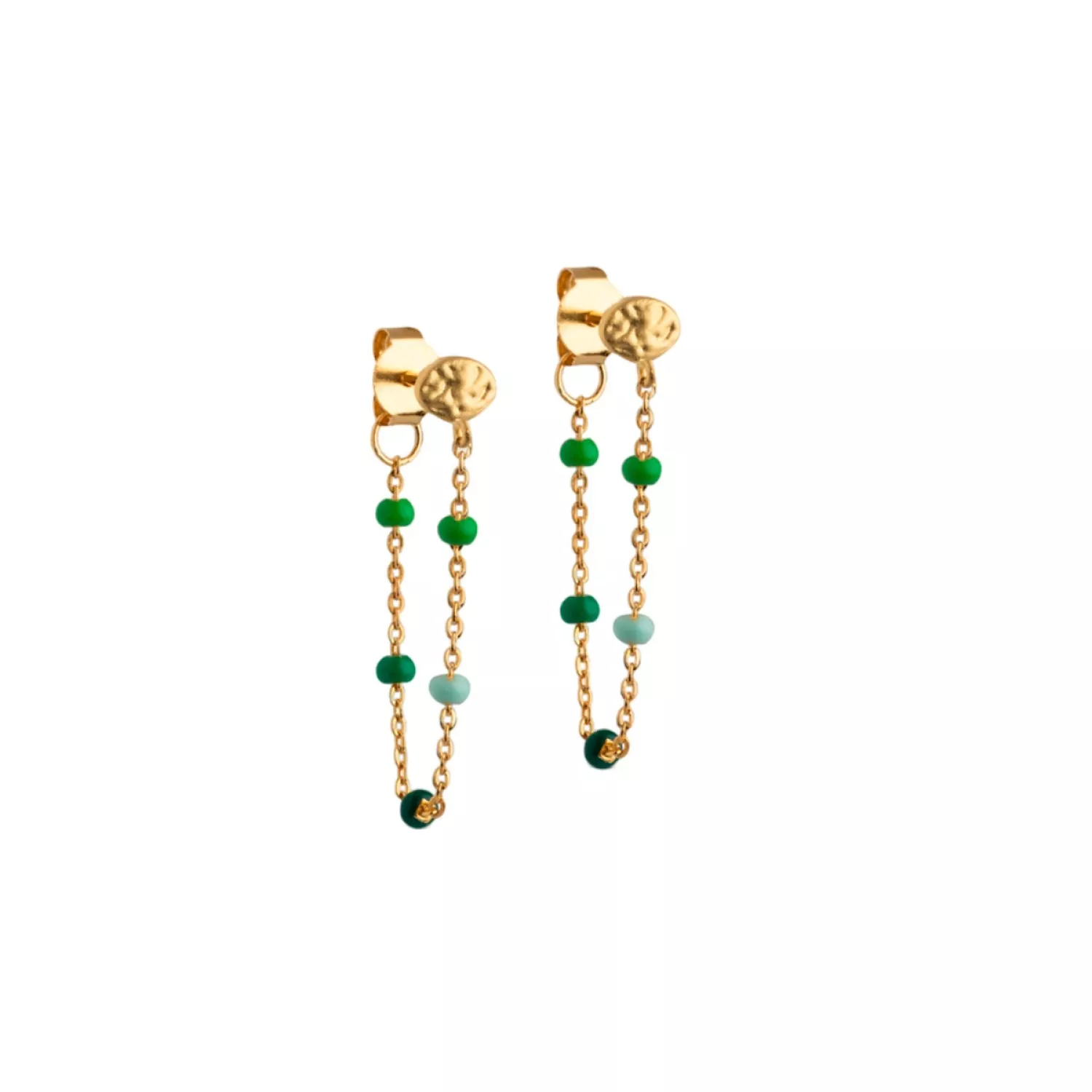 Enamel Lola Spring Øreringe 18 kt. Forgyldt Sølv E140GM-Spring