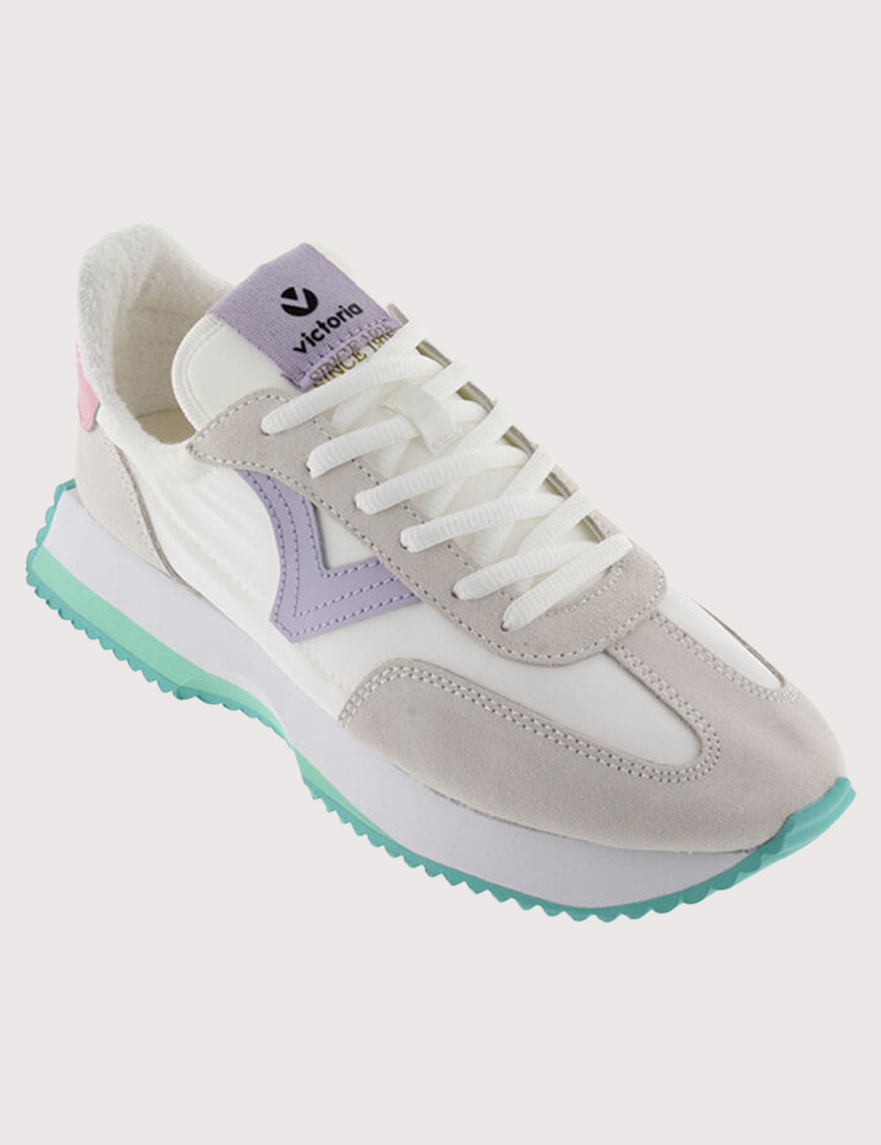 VICTORIA BASKETS FEMME GRISES