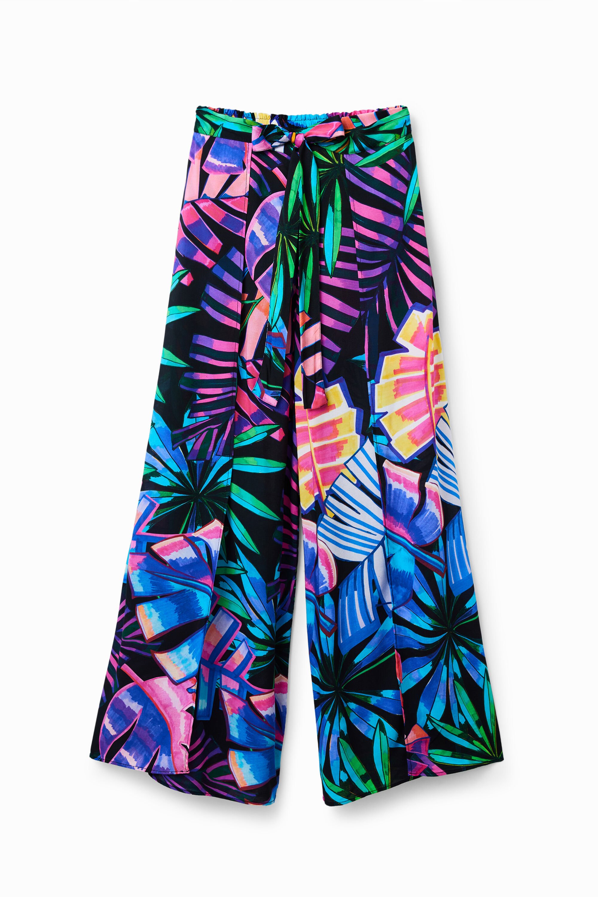 Pantalon ouvertures tropical