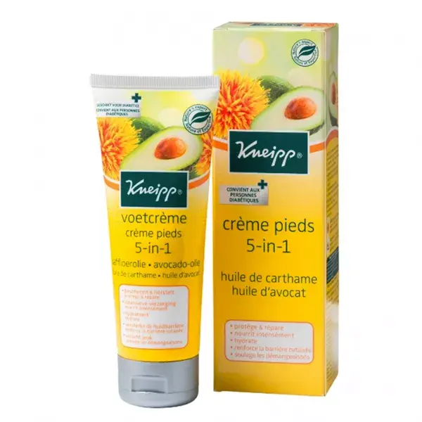 Kneipp Soin des Pieds Crème 5 en 1 75ml