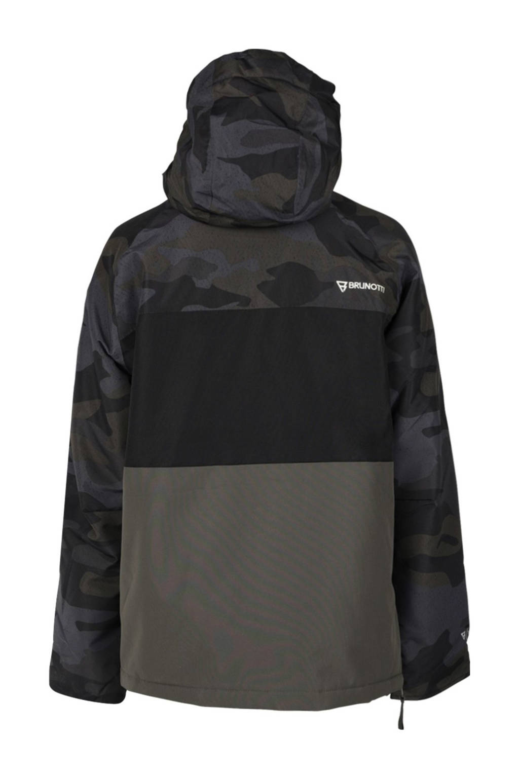 Brunotti ski-anorak Keystony donkergroen/zwart