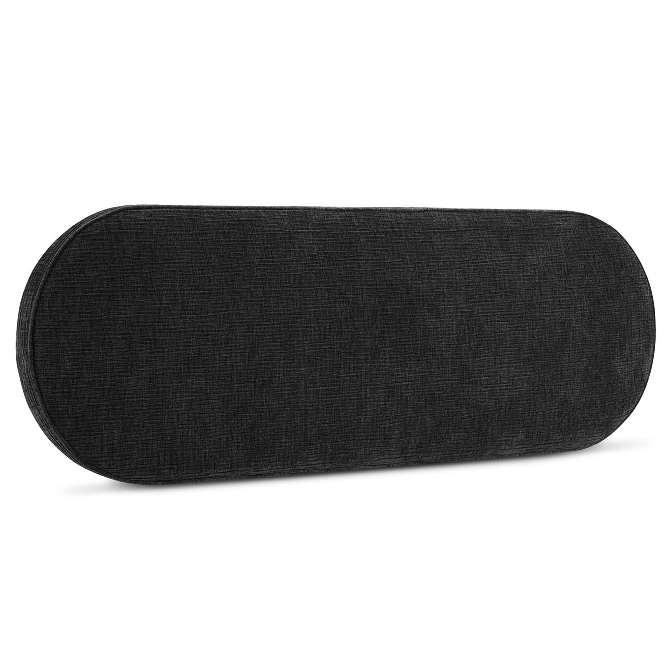 Micadoni Tête de lit à suspendre Skitty noire - 140x60 cm