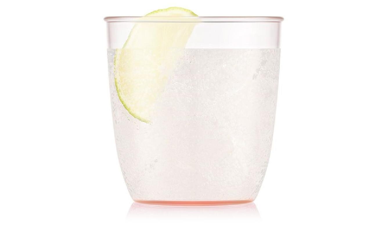 Outdoor-Becher Kvadrant 200 ml, Rosa, 4 StückTrinkbecher Set