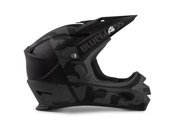Bluegrass Intox Fullface Hjelm, Black Camo