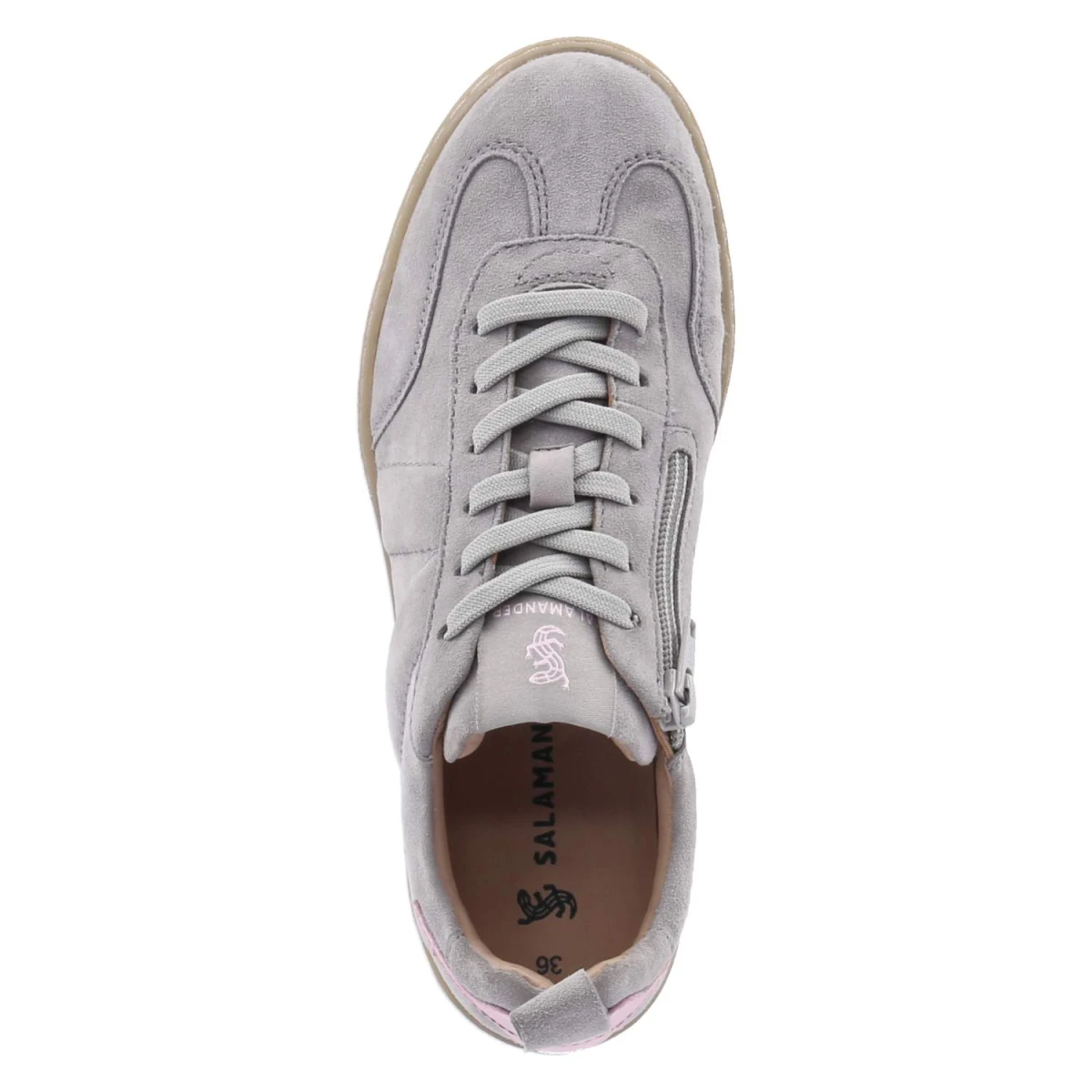 SalamanderLow Sneaker - light grey / rose