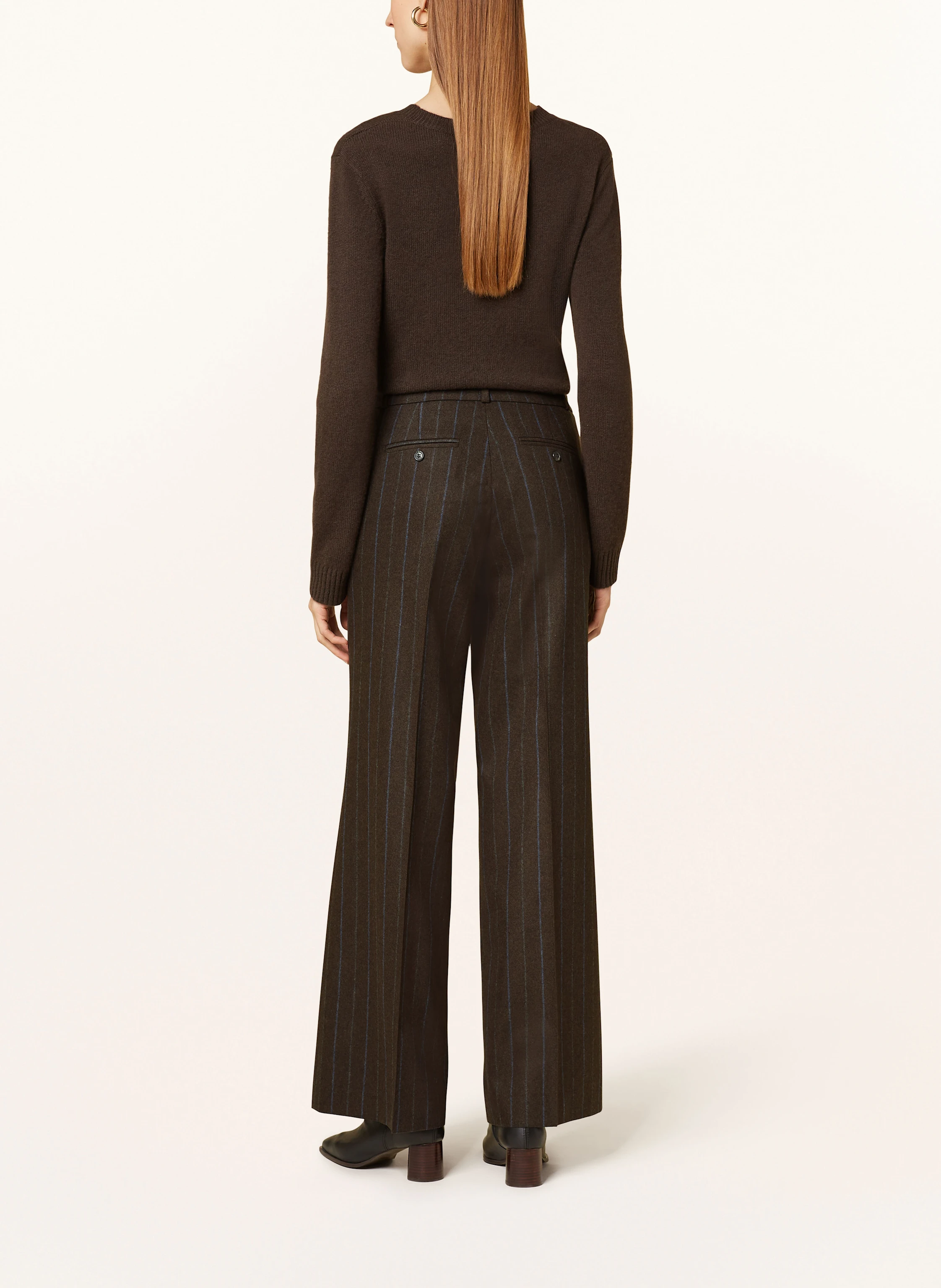 Kiltie Marlenehose ANDREA aus Flanell