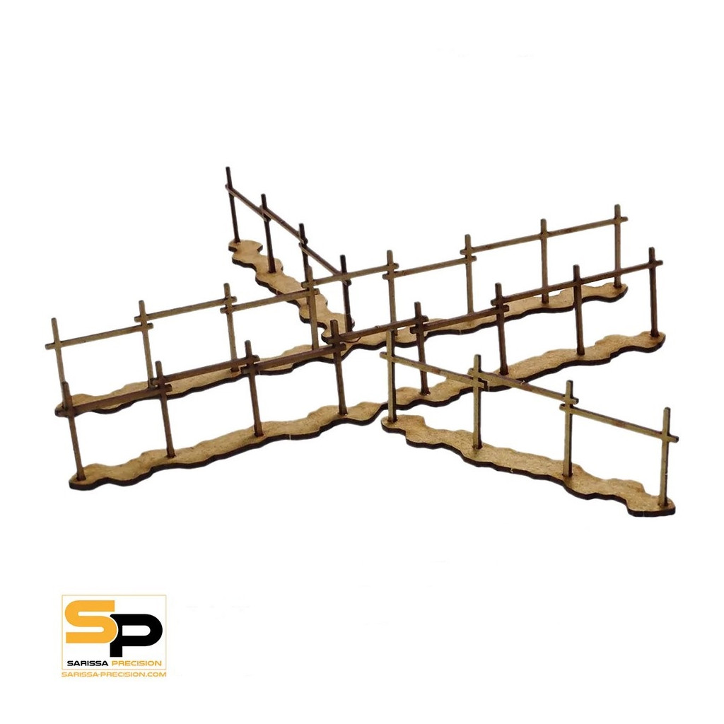 Mountain Village High Farm Fence Set