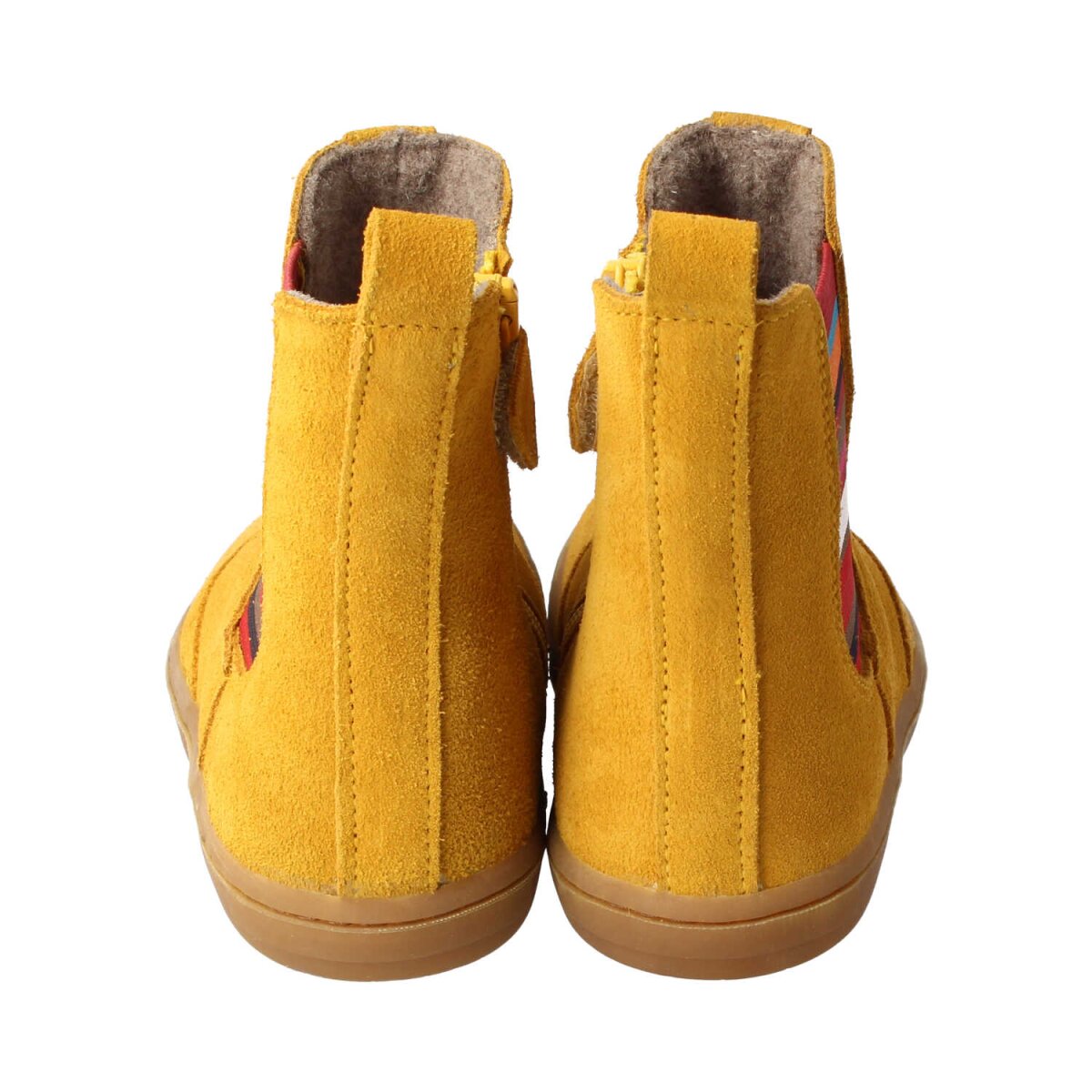 ML4110-F4 mustard CHELSEA-CITY velours fleece zipper Weite/M