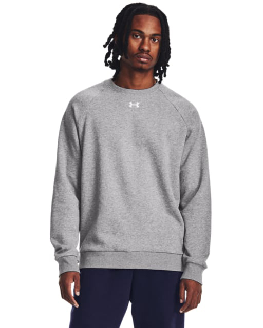 Under Armour Rival Fleece Crew Castlerock Light Heather