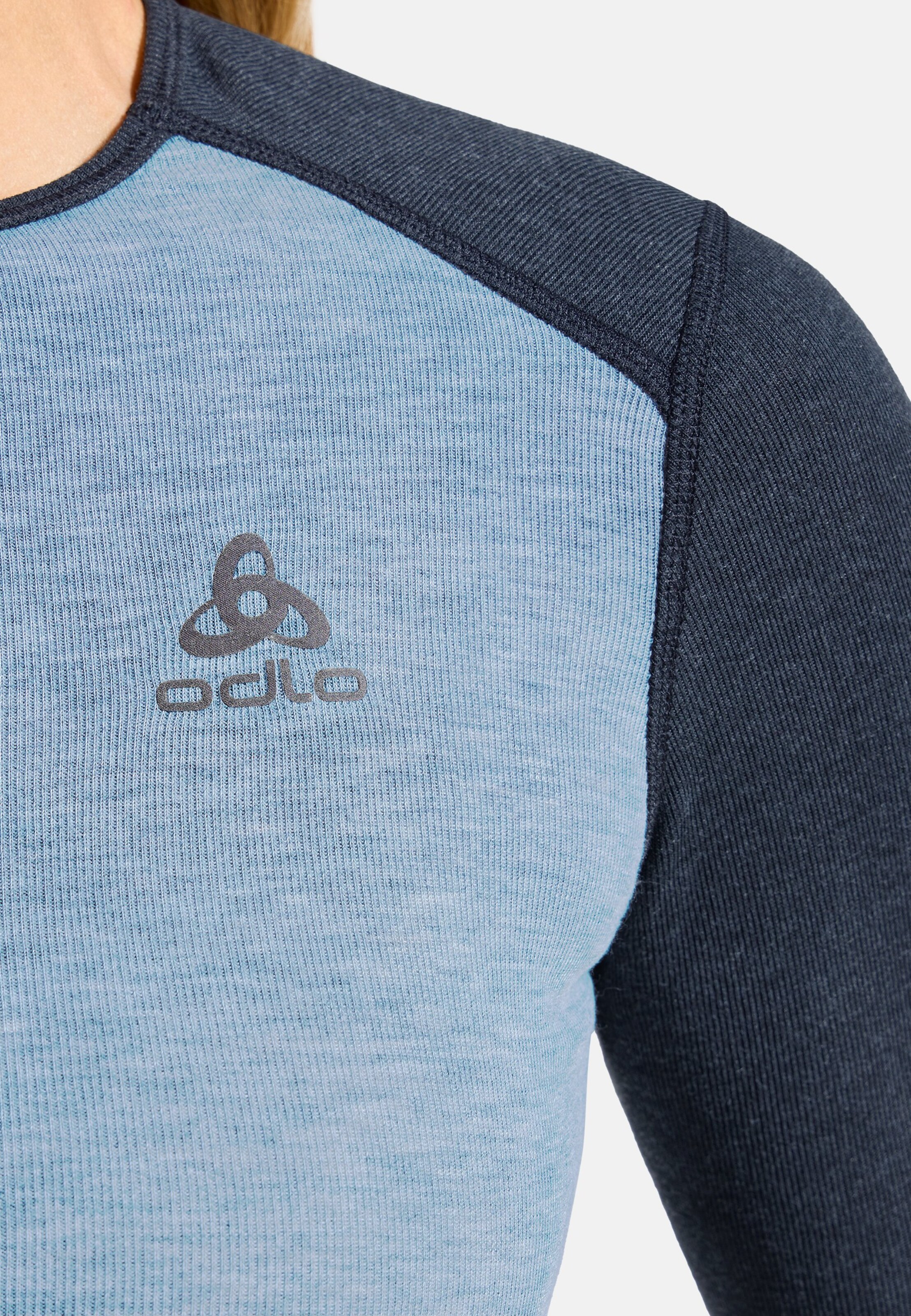 Active Warm Base layer Set in dark sapphire - provincial blue