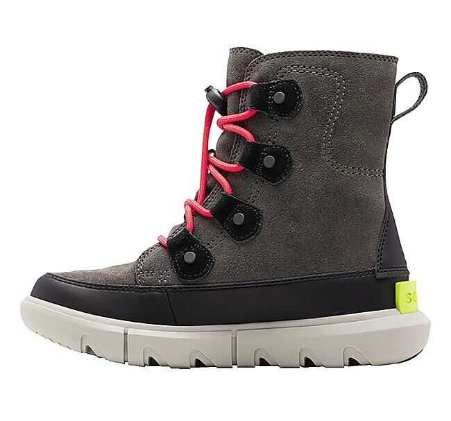 SOREL - CHAUSSURE CHAUDE YOUTH SOREL EXPLORER LACE WP BLAC