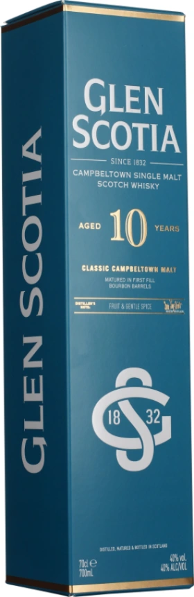 GLEN SCOTIA 10 YEARS UNPEATED 70CL