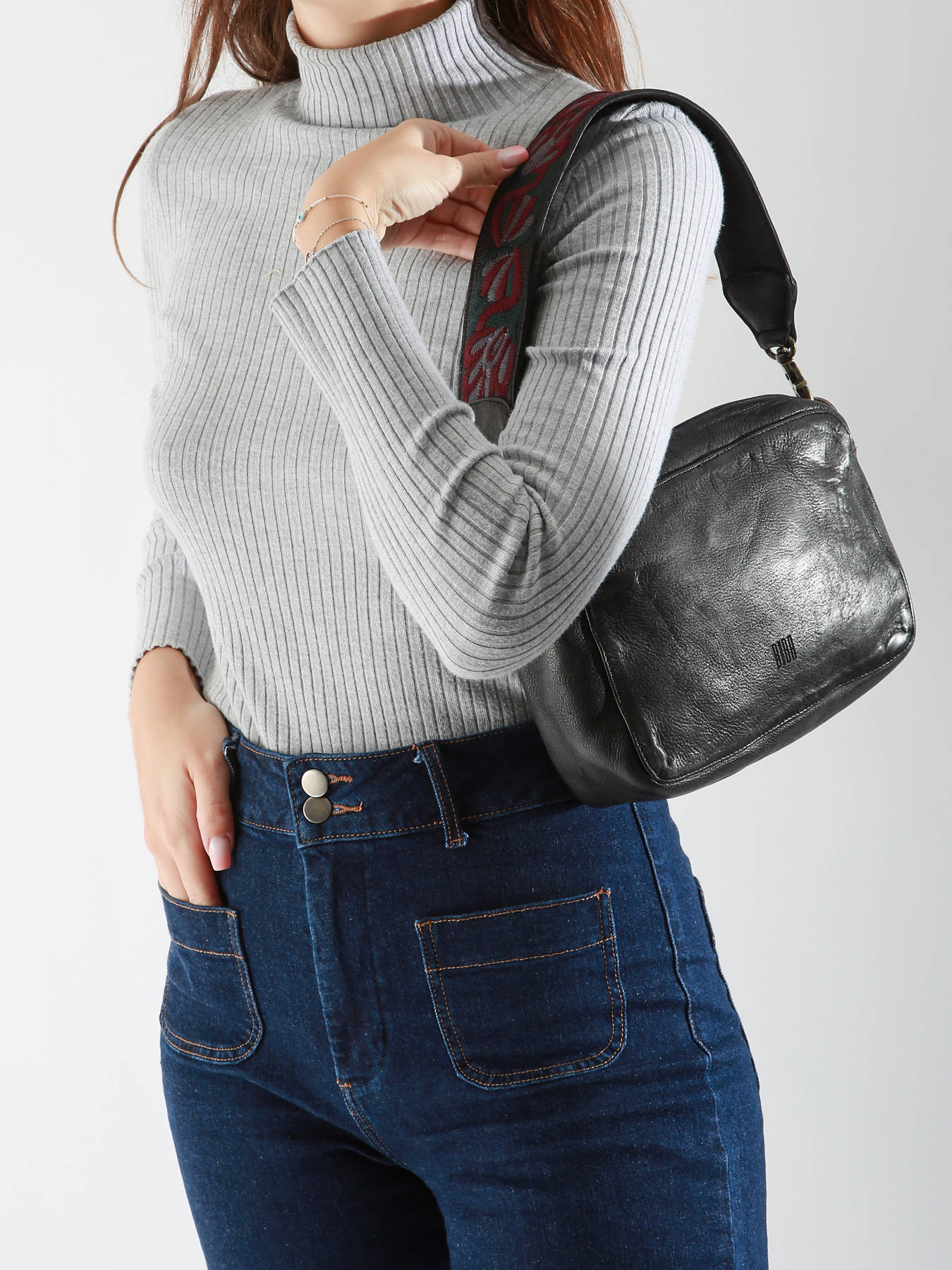 Sac bandoulire Heritage cuir BIBA