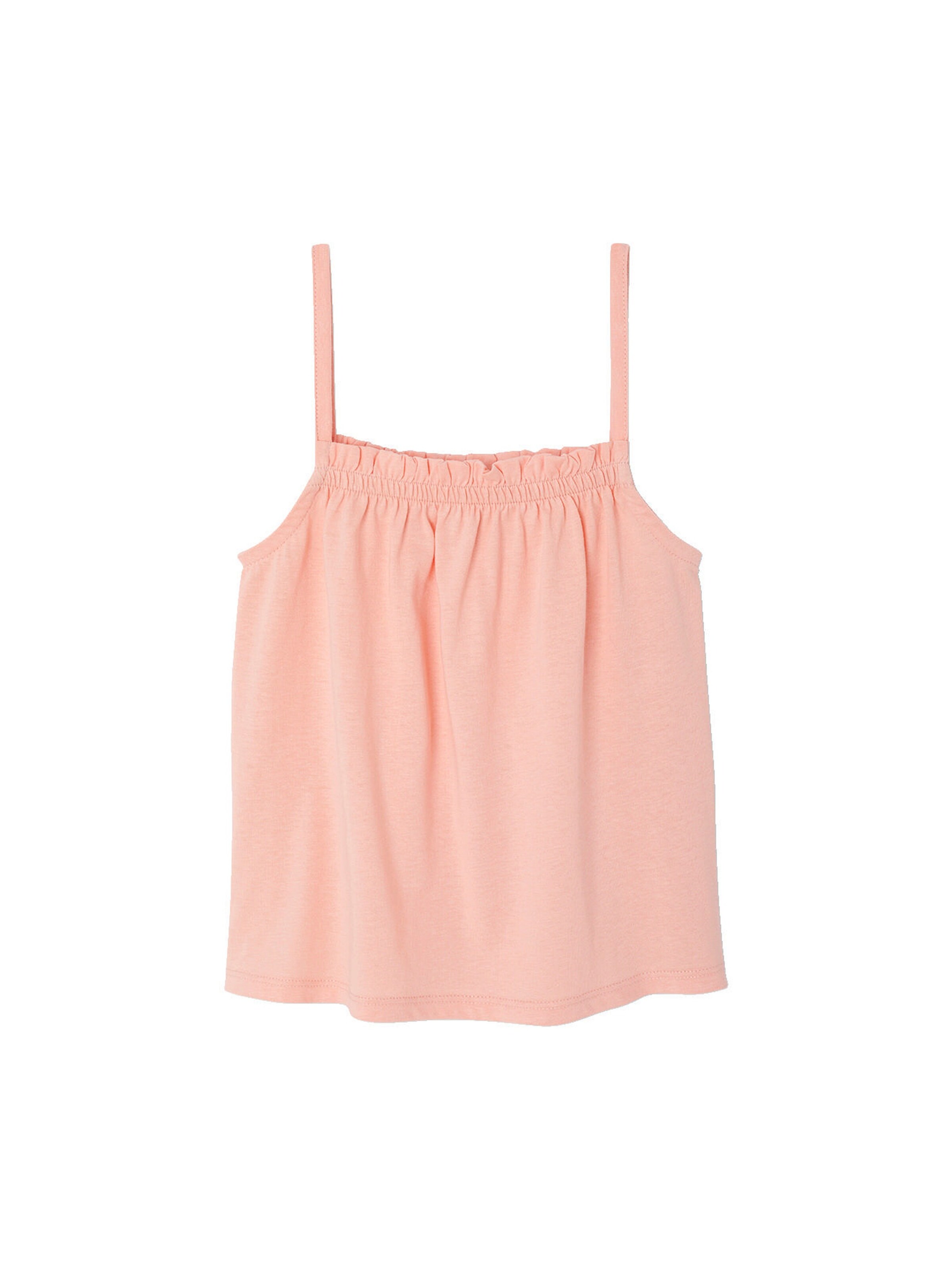 Vertbaudet Mädchen-Set: Top & Shorts mit Gürtel weiß bedruckt