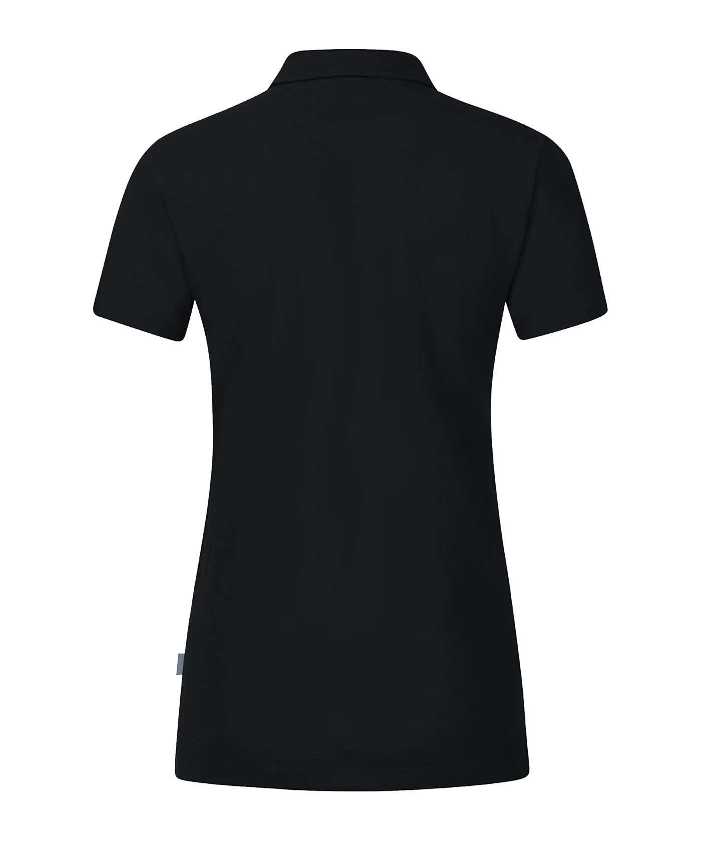 JAKO Organic Stretch Polo Shirt Damen Schwarz F800
