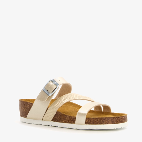 Hush Puppies dames bio sandalen met sleehak